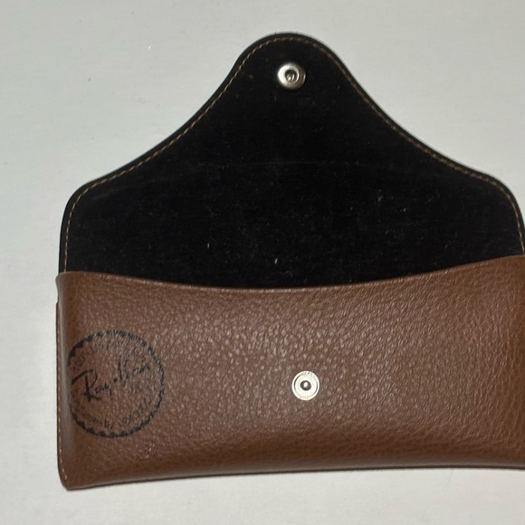 Ray-Ban Gold Frame Sunglasses with Black Lenses - Picture 3 of 5